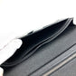 HERMES H Logo Bearn Souffle Bifold Long Wallet, Epson, Unisex, Black