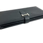HERMES H Logo Bearn Souffle Bifold Long Wallet, Epson, Unisex, Black