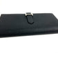 HERMES H Logo Bearn Souffle Bifold Long Wallet, Epson, Unisex, Black