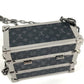 LOUIS VUITTON M77167 Monogram Eclipse Earphone Pouch for AirPods with Chain, Monogram Eclipse Canvas, Unisex, Black