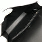 HERMES Novapolis pouch with strap, H logo, flap, clutch bag, Evercolor, unisex, black