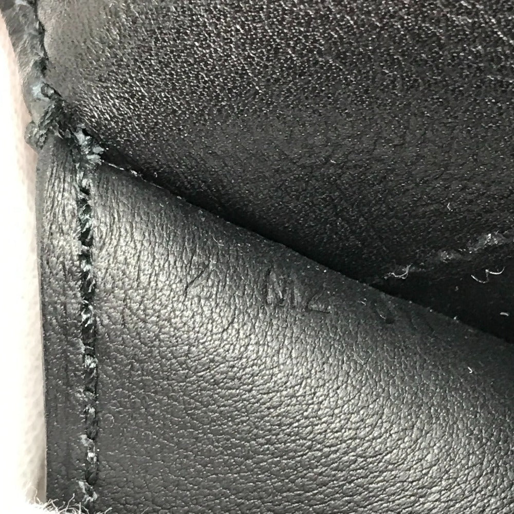 HERMES Novapolis pouch with strap, H logo, flap, clutch bag, Evercolor, unisex, black