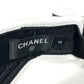 CHANEL 22P CC Coco Mark Ribbon Hat/Sun Visor for Women, Black