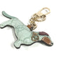 GUCCI 821812 GG Supreme GG Emblem Dog Shape Bag Charm Dog Keychain Bag Charm GG Supreme Canvas Unisex Light Green