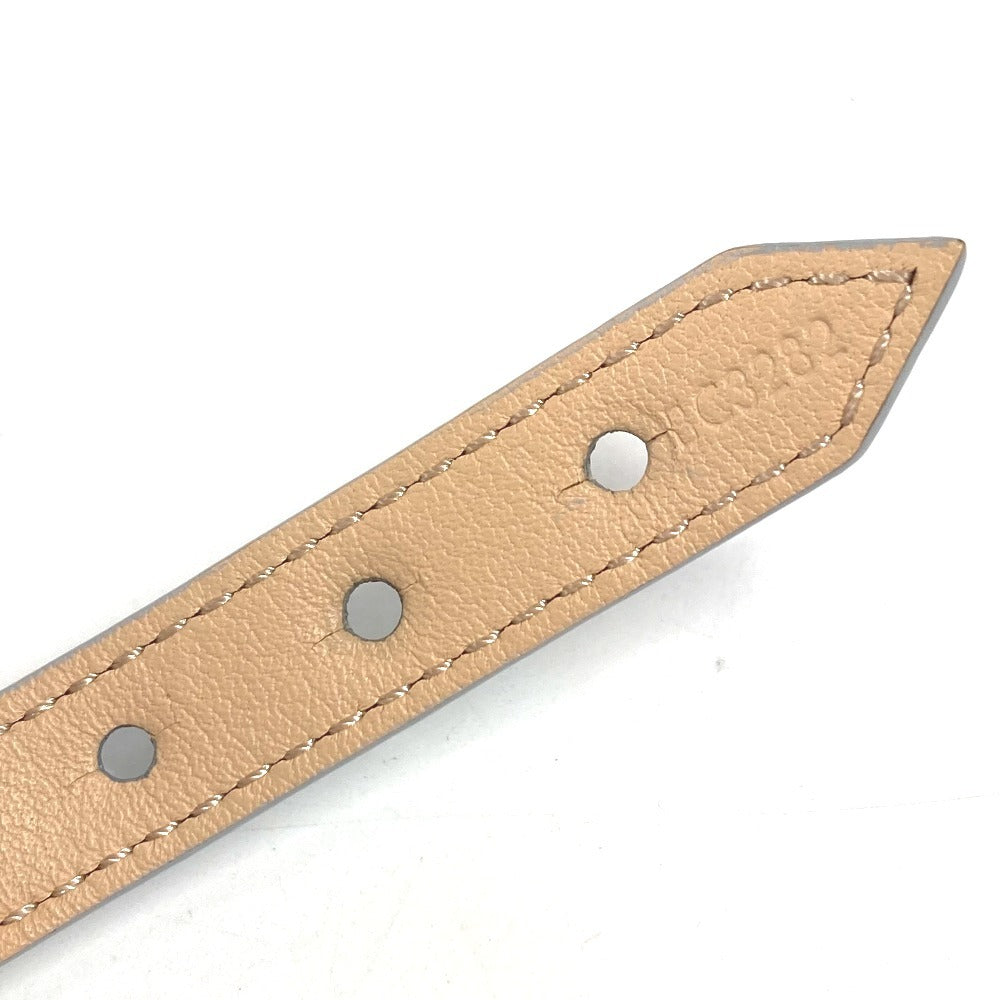 LOUIS VUITTON M8104F Bracelet LV Iconic Accessory Bracelet Leather Unisex Light Blue