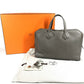 HERMES ビジネスバッグ ハンドバッグ ヴィクトリア 2 12H カバン 書類バッグ トートバッグ トリヨンクレマンス ユニセックス エタン グレー