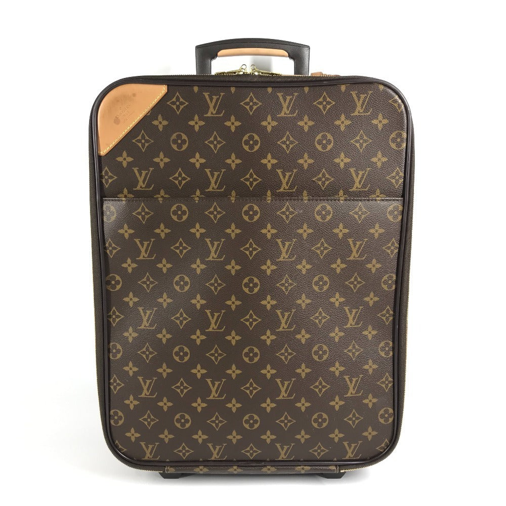 LOUIS VUITTON M23293 Monogram Pegase 45 Pegase 45 2-Wheel Suitcase Travel Bag Carry-on Bag Monogram Canvas Unisex Brown