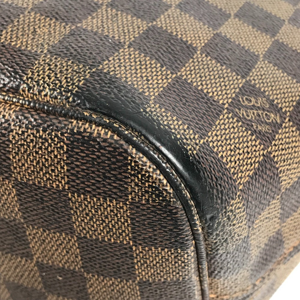 LOUIS VUITTON N51105 Damier Neverfull MM Bag, Shoulder Bag, Tote Bag, Damier Canvas, Unisex, Ebene Brown