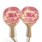 Dior Toile de Jouy Beach Racquet Set (2 racquets, ball, sports, interior decor, wood, unisex, pink)
