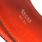 GUCCI 032 194 0979 GG Logo Fashion Accessory Belt Waist Belt Belt Leather Ladies Orange
