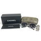 CHANEL 4242 CC ロゴ ココマーク チェーン めがね メガネ アイウェア 眼鏡 サングラス プラスチック レディース ブラック