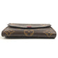 LOUIS VUITTON M41939 モノグラム ポルトモネロザリ コンパクトウォレット フラップ 2つ折り財布 モノグラムキャンバス ユニセックス フューシャ ブラウン
