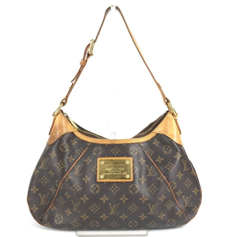 LOUIS VUITTON M56384 Monogram Thames PM Shoulder Bag, Monogram Canvas, Women's, Brown