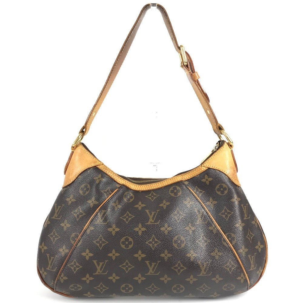 LOUIS VUITTON M56384 Monogram Thames PM Shoulder Bag, Monogram Canvas, Women's, Brown