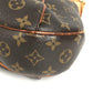 LOUIS VUITTON M56384 Monogram Thames PM Shoulder Bag, Monogram Canvas, Women's, Brown