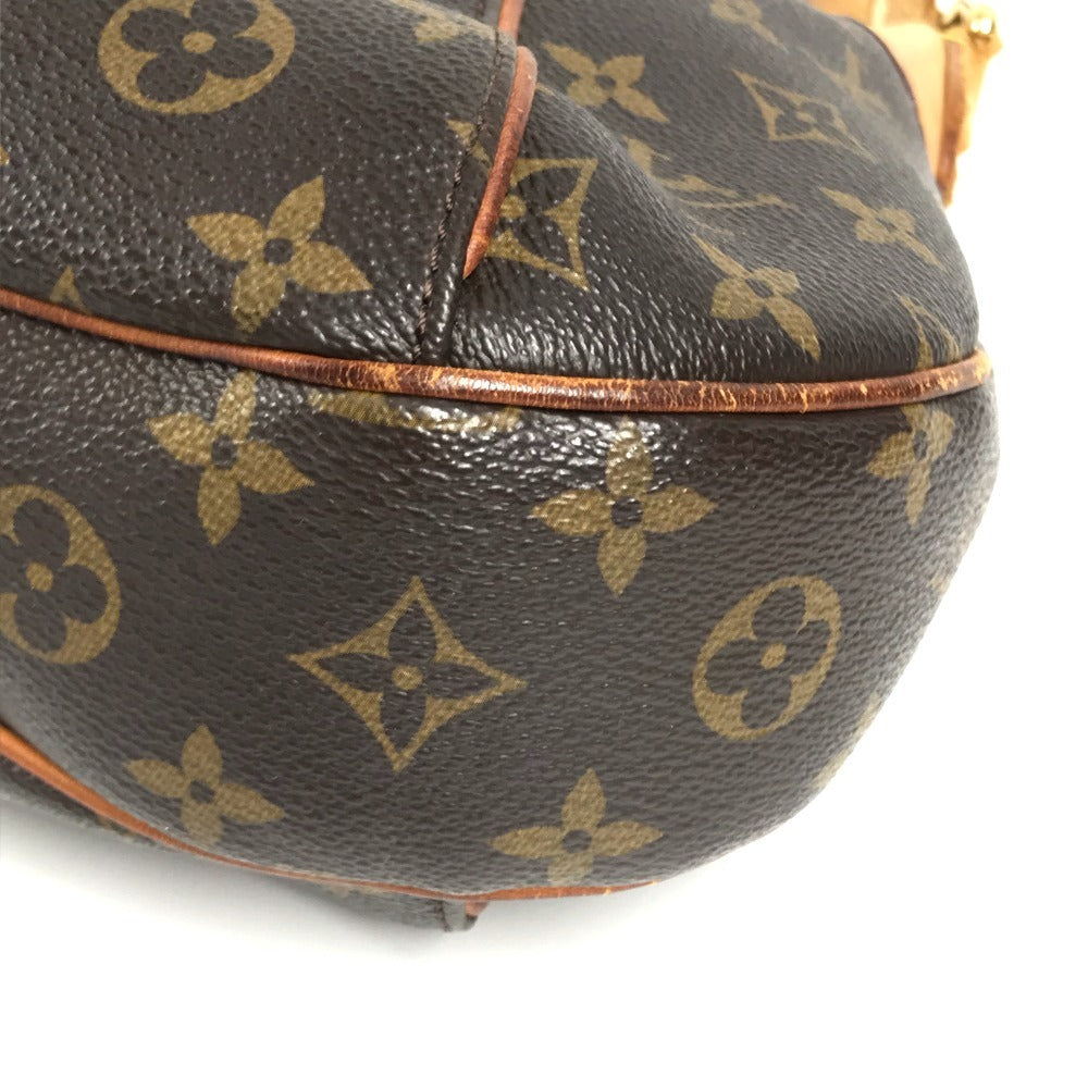 LOUIS VUITTON M56384 Monogram Thames PM Shoulder Bag, Monogram Canvas, Women's, Brown