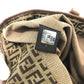 FENDI Zucchino Bag Tote Bag Handbag Shoulder Bag Canvas/Leather Unisex Beige