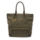 FENDI Zucchino Bag Tote Bag Handbag Shoulder Bag Canvas/Leather Unisex Beige