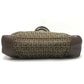 FENDI Zucchino Bag Tote Bag Handbag Shoulder Bag Canvas/Leather Unisex Beige