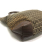 FENDI Zucchino Bag Tote Bag Handbag Shoulder Bag Canvas/Leather Unisex Beige