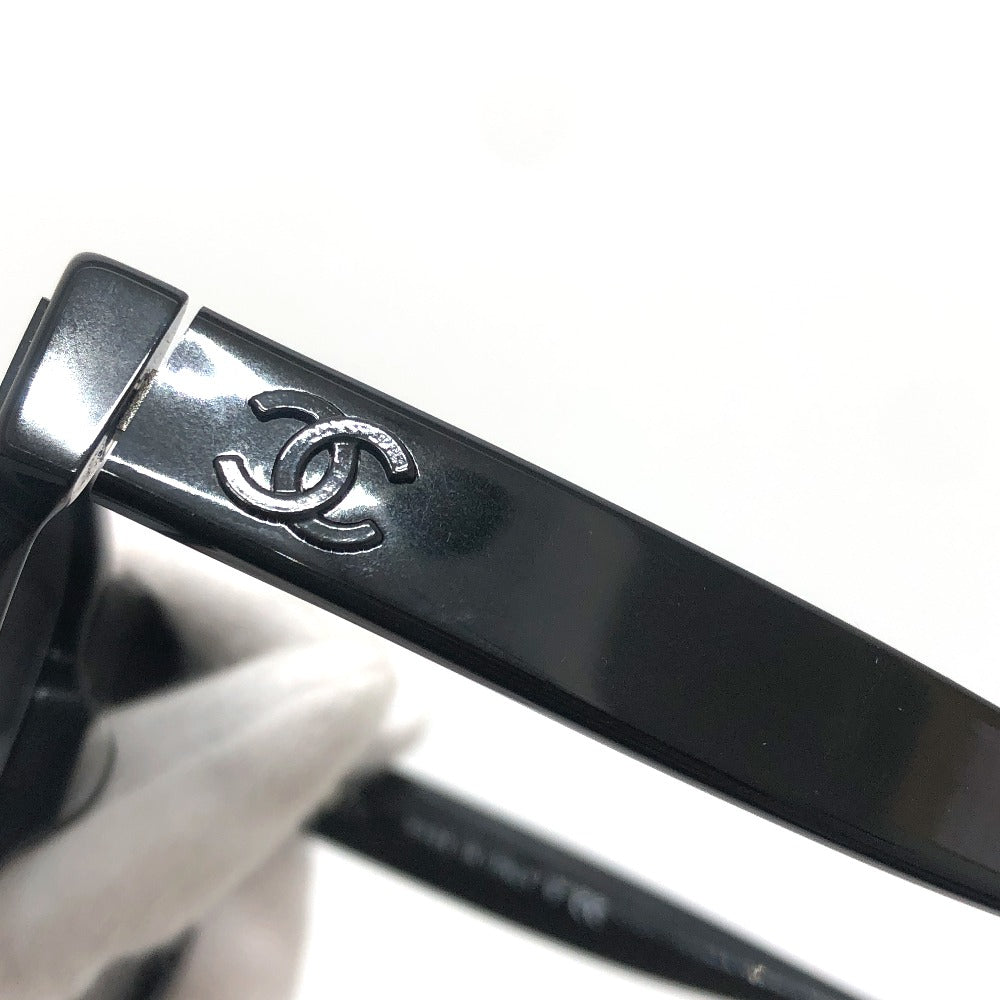 CHANEL 5386-A ロゴ CC ココマーク ロゴ めがね メガネ アイウェア 眼鏡 サングラス サングラス プラスチック レディース ブラック