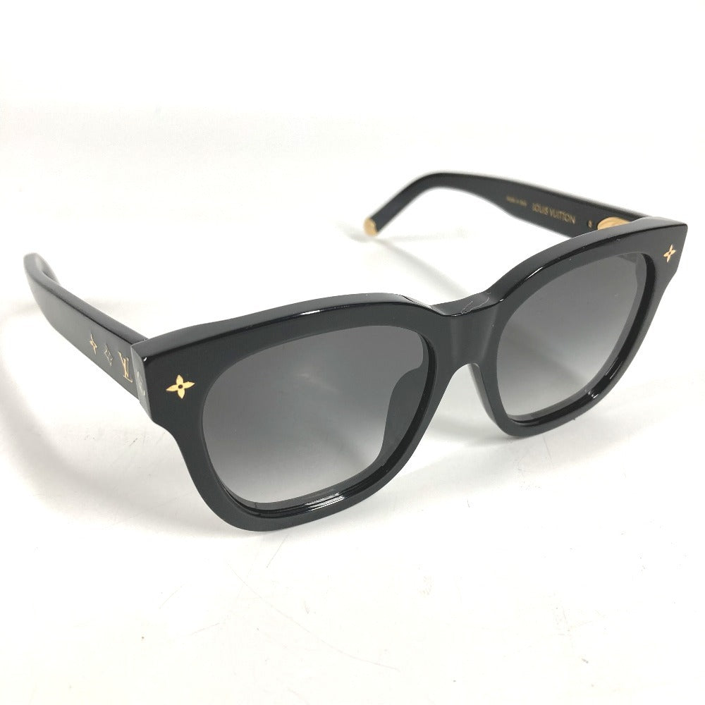 LOUIS VUITTON Z1523E Logo Sunglasses My Monogram Square Eyeglasses Eyewear Sunglasses Acetate Unisex Black