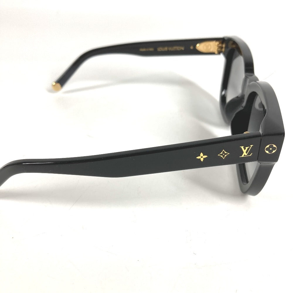 LOUIS VUITTON Z1523E Logo Sunglasses My Monogram Square Eyeglasses Eyewear Sunglasses Acetate Unisex Black
