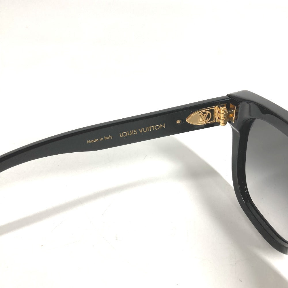 LOUIS VUITTON Z1523E Logo Sunglasses My Monogram Square Eyeglasses Eyewear Sunglasses Acetate Unisex Black
