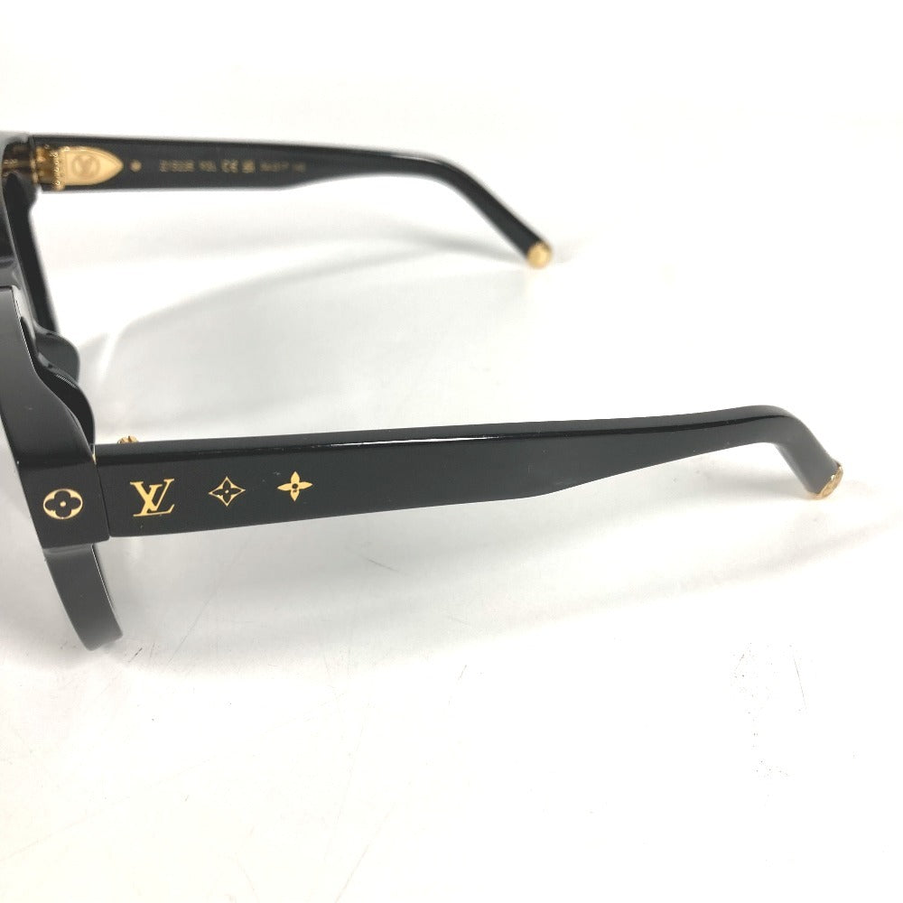 LOUIS VUITTON Z1523E Logo Sunglasses My Monogram Square Eyeglasses Eyewear Sunglasses Acetate Unisex Black