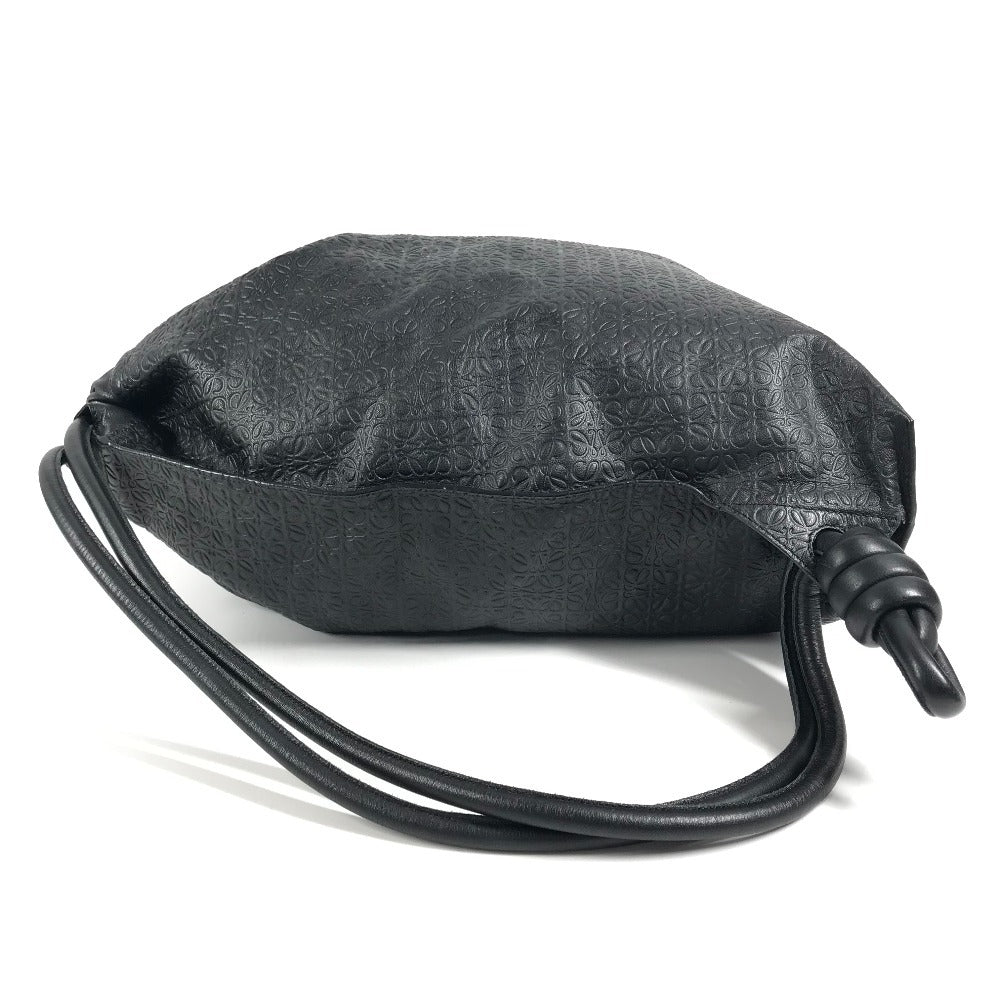LOEWE Anagram Dragonfly Nest Print Backpack, Leather, Unisex, Black