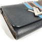 HERMES Monogram Stripe Portefeuille Twist Monogram Wallet Chain Wallet Shoulder Bag Long Wallet Monogram Canvas Unisex Brown