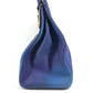 HERMES Gradation Haut à Courroies 40 Haut à Courroies 40 Cosmos Bag Tote Bag Handbag Togo Unisex Bleu Nuit/Violet Blue