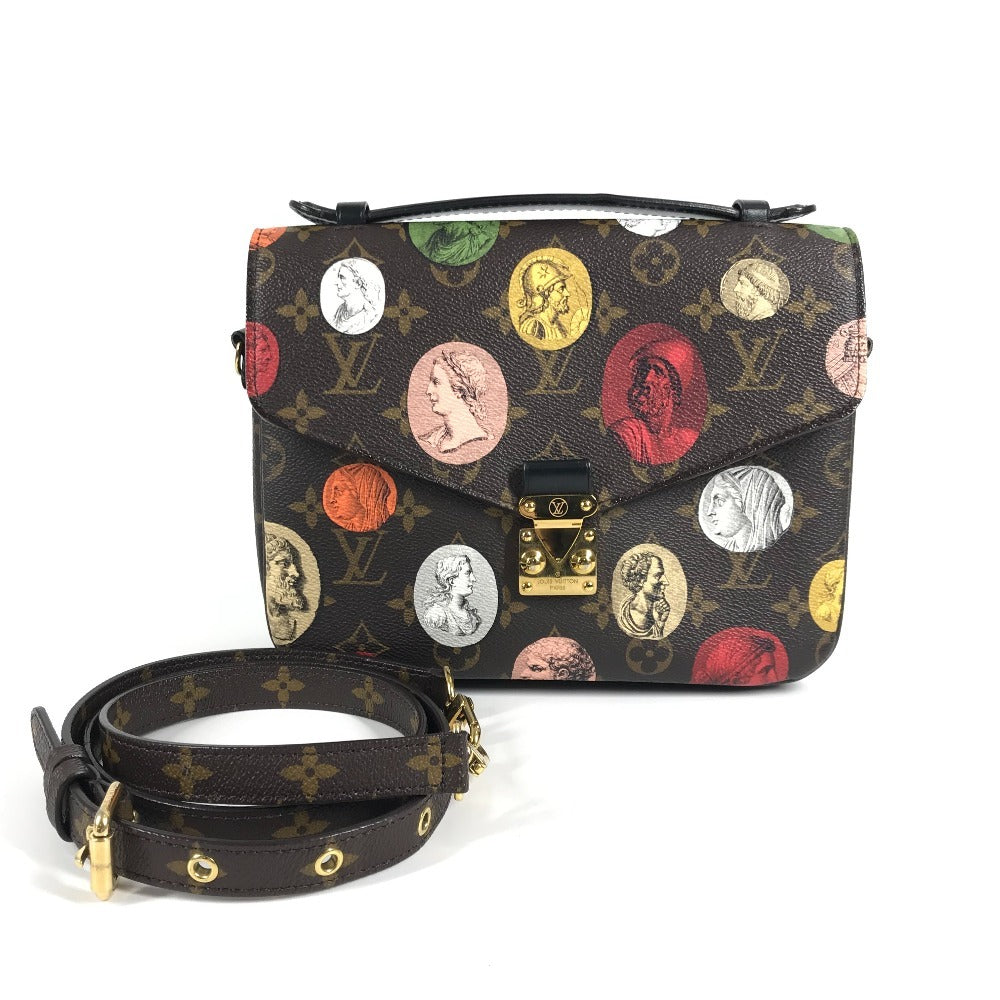 LOUIS VUITTON Monogram Cameo Pochette Métis MM Pochette Métis MM Bag 2-Way Bag Handbag Shoulder Bag Monogram Canvas Unisex Brown