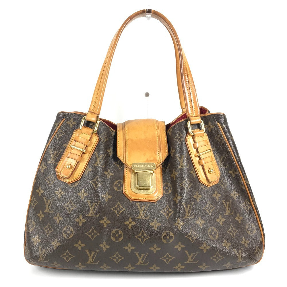 LOUIS VUITTON M55210 Monogram Greet Bag Tote Bag Shoulder Bag Monogram Canvas Unisex Brown