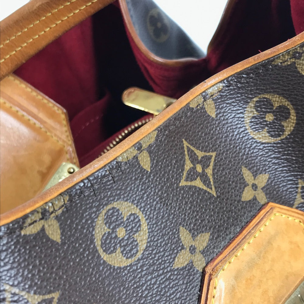LOUIS VUITTON M55210 Monogram Greet Bag Tote Bag Shoulder Bag Monogram Canvas Unisex Brown