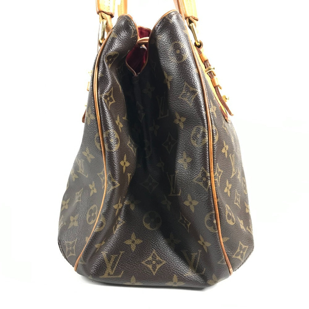LOUIS VUITTON M55210 Monogram Greet Bag Tote Bag Shoulder Bag Monogram Canvas Unisex Brown