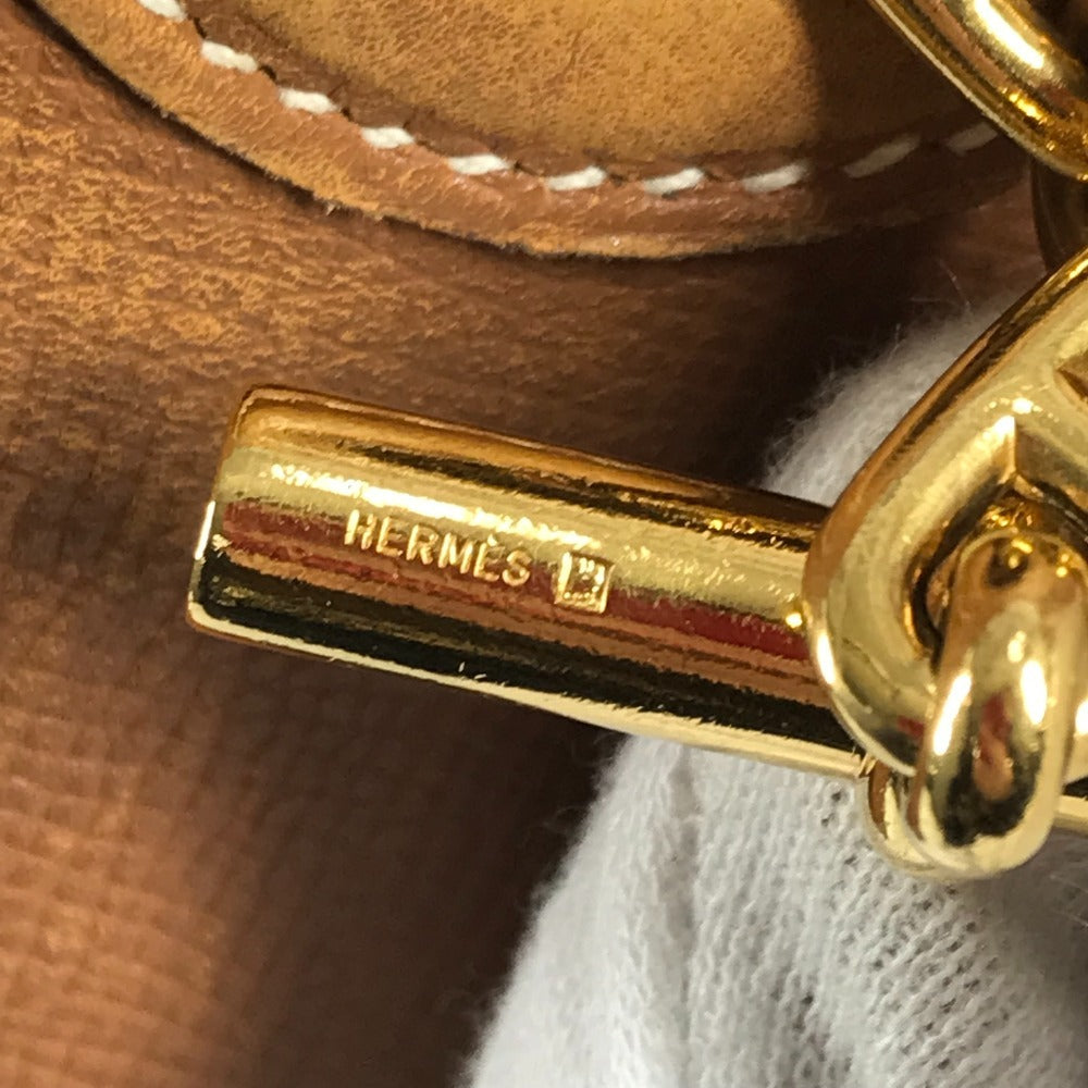HERMES ヴィンテージ ヴェスパPM ヴェスパ PM 斜め掛け カバン ショルダーバッグ レザー ユニセックス ブラウン