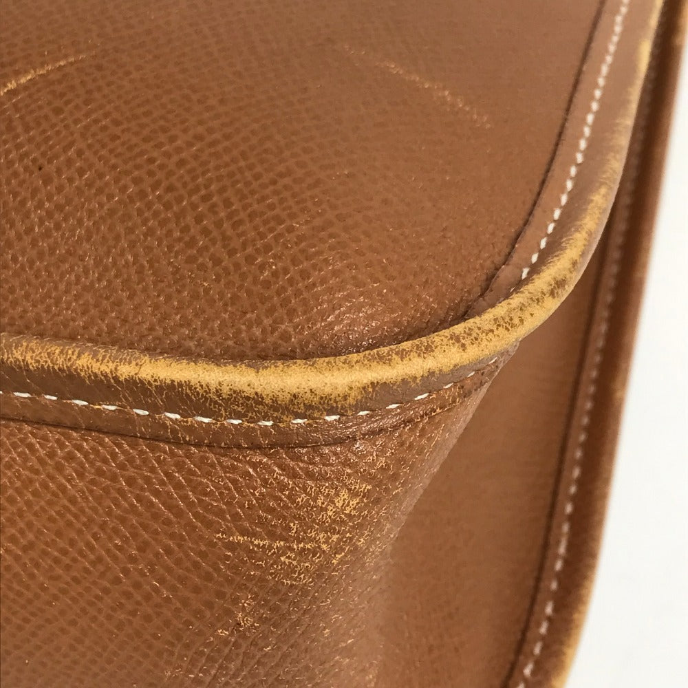 HERMES ヴィンテージ ヴェスパPM ヴェスパ PM 斜め掛け カバン ショルダーバッグ レザー ユニセックス ブラウン