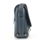 HERMES Logo Noumea Bag Shoulder Bag Handbag Drawstring Shoulder Bag Leather Unisex Navy