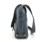 HERMES Logo Noumea Bag Shoulder Bag Handbag Drawstring Shoulder Bag Leather Unisex Navy