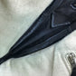 HERMES Vintage Logo Handbag Tote Bag Shoulder Bag Business Bag Document Bag Leather Unisex Black