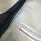 HERMES Vintage Logo Handbag Tote Bag Shoulder Bag Business Bag Document Bag Leather Unisex Black
