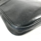 HERMES Vintage Logo Handbag Tote Bag Shoulder Bag Business Bag Document Bag Leather Unisex Black