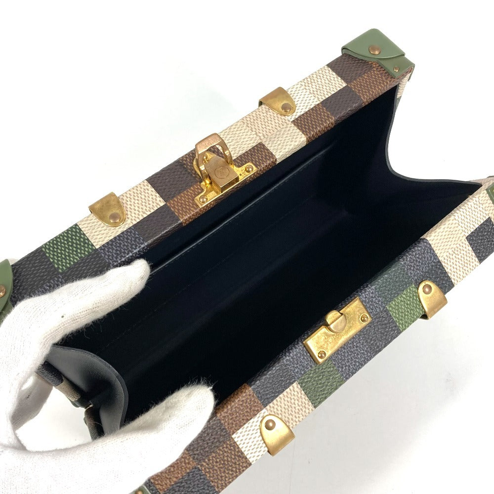 LOUIS VUITTON M10489 Damouflage Neo Wallet Trunk Bag Sling Bag 2WAY Bag Clutch Bag Pouch Shoulder Bag Leather Unisex Khaki