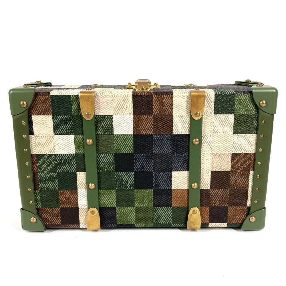 LOUIS VUITTON M10489 Damouflage Neo Wallet Trunk Bag Sling Bag 2WAY Bag Clutch Bag Pouch Shoulder Bag Leather Unisex Khaki
