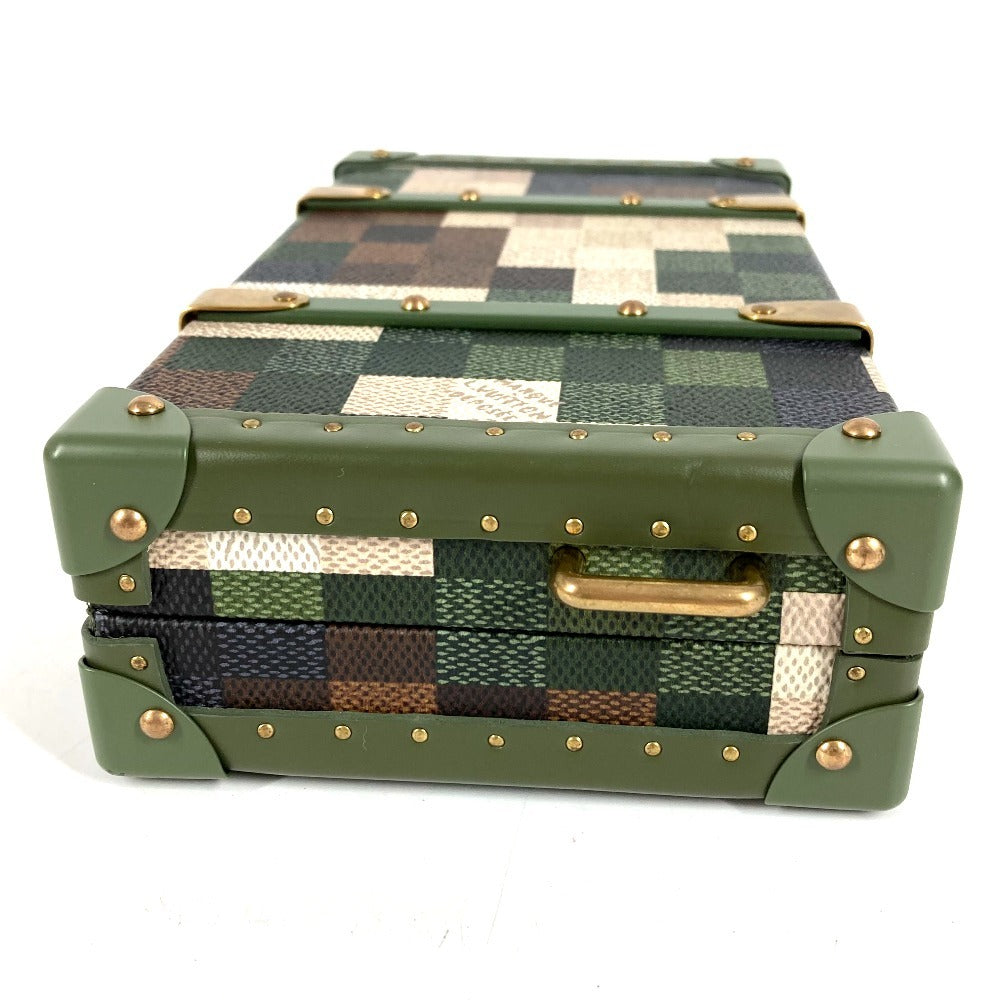 LOUIS VUITTON M10489 Damouflage Neo Wallet Trunk Bag Sling Bag 2WAY Bag Clutch Bag Pouch Shoulder Bag Leather Unisex Khaki