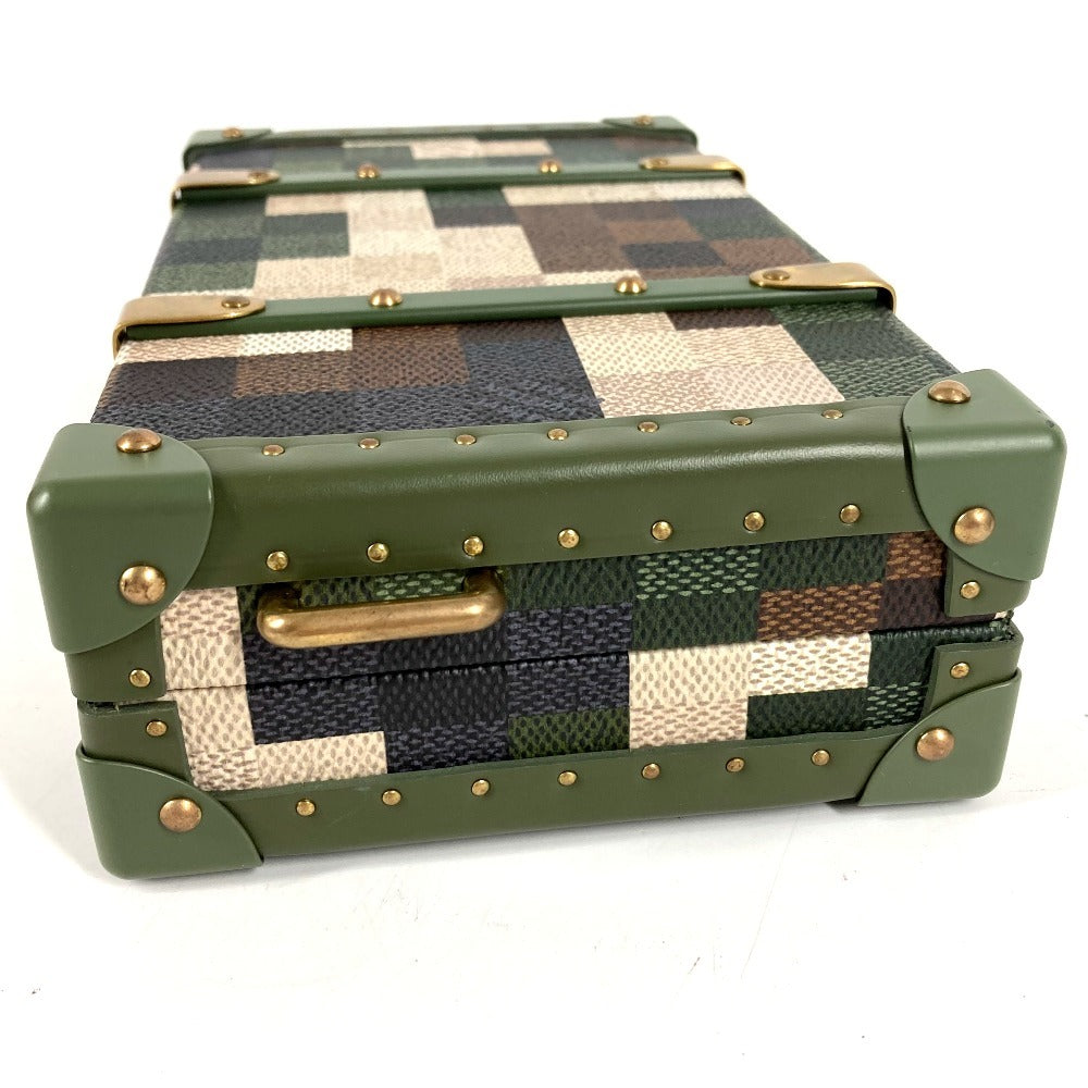 LOUIS VUITTON M10489 Damouflage Neo Wallet Trunk Bag Sling Bag 2WAY Bag Clutch Bag Pouch Shoulder Bag Leather Unisex Khaki