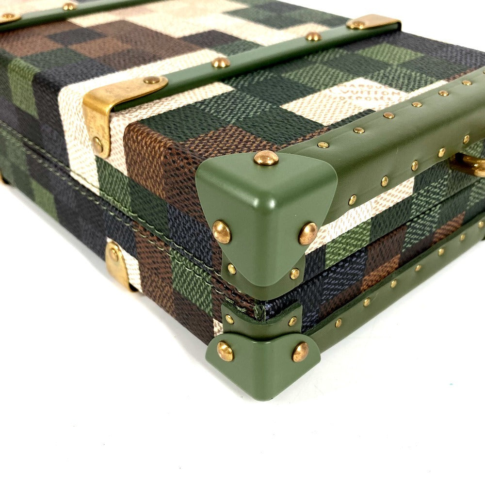 LOUIS VUITTON M10489 Damouflage Neo Wallet Trunk Bag Sling Bag 2WAY Bag Clutch Bag Pouch Shoulder Bag Leather Unisex Khaki