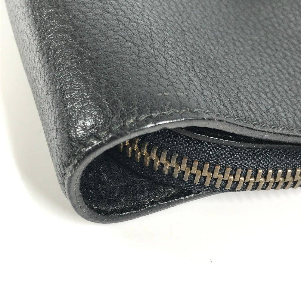 HERMES Vintage Serviette Bag Tote Bag Document Bag Handbag Business Bag Leather Unisex Black