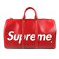 LOUIS VUITTON M53419 Epi Supreme Collaboration Keepall Bandouliere 45 Travel Bag Holdall Bag Boston Bag Epi Leather Men's Red
